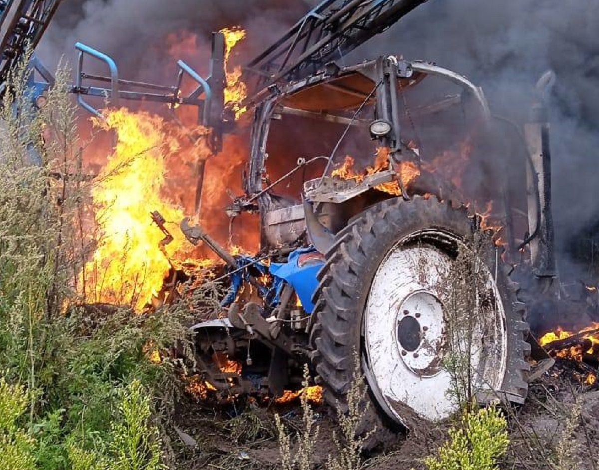 На Рівненщині неподалік кордону з Білоруссю на міні підірвався трактор 