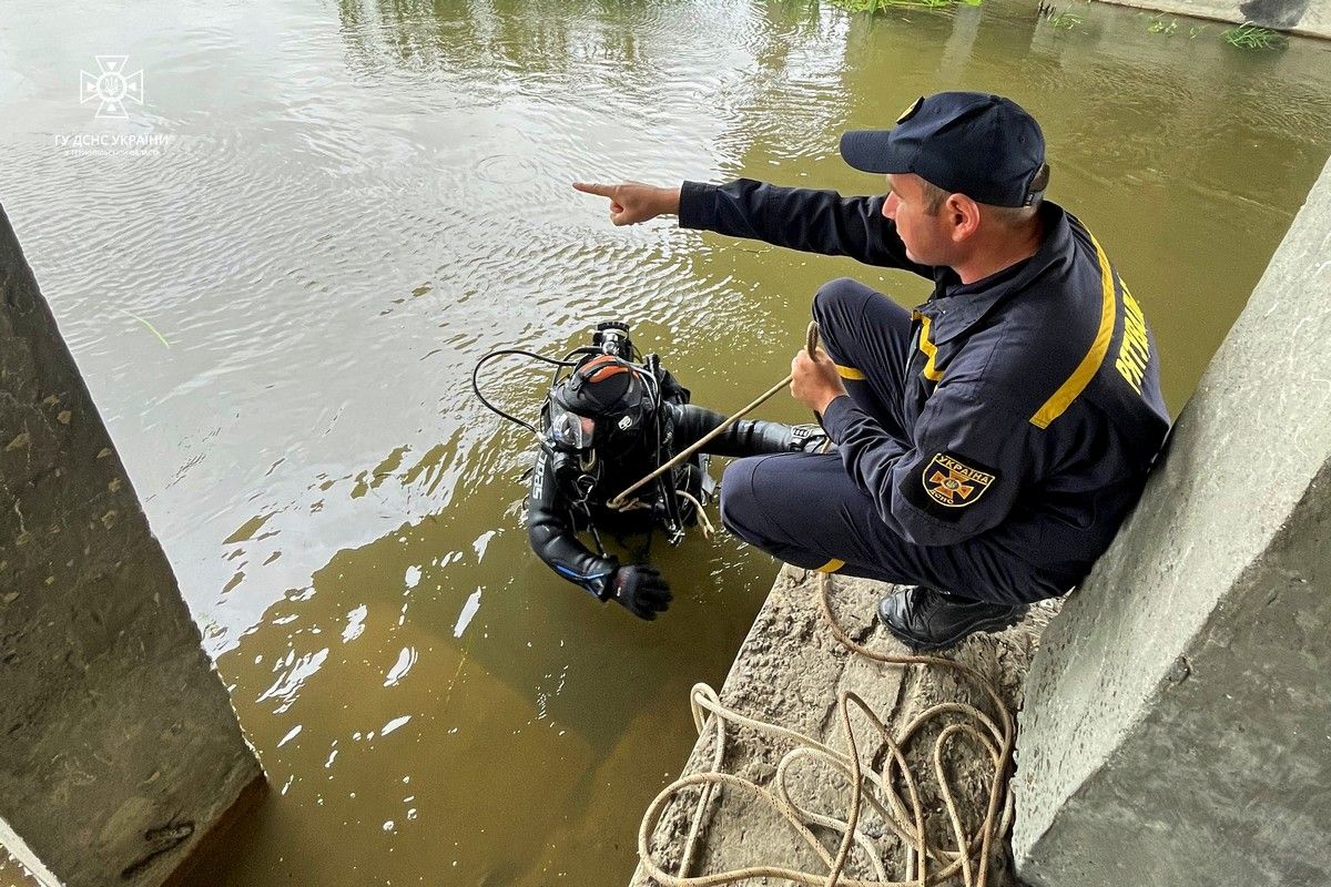 На Тернопільщині в річці через добу знайшли тіло 19-річного хлопця