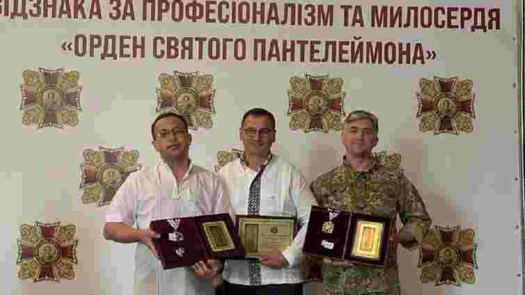 Двох львівських медиків нагородили «Орденом Святого Пантелеймона»