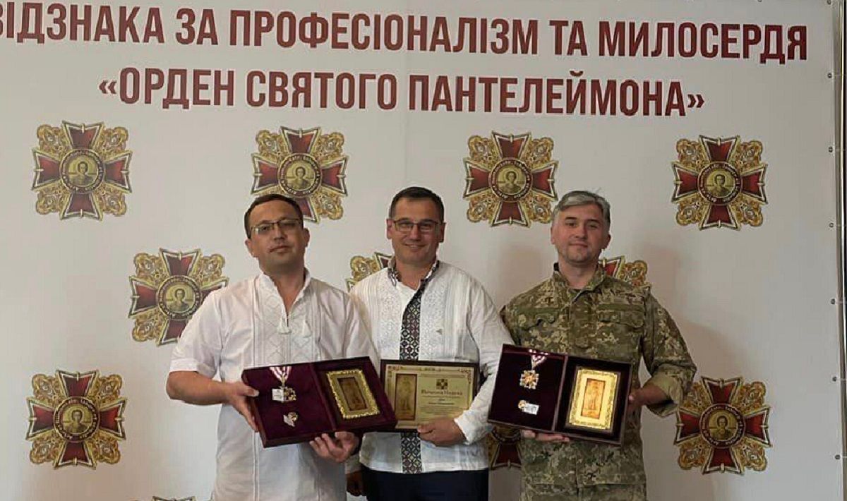 Двох львівських медиків нагородили «Орденом Святого Пантелеймона»