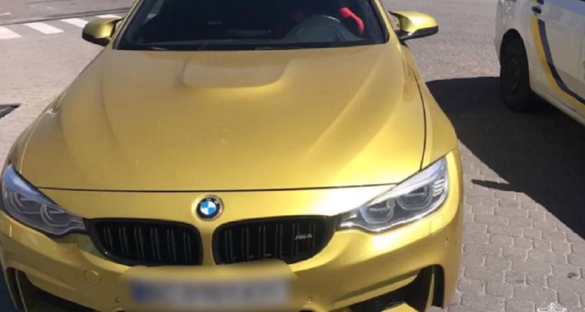 28-річного водія BMW з Турки затримали за їзду з прихованими номерами
