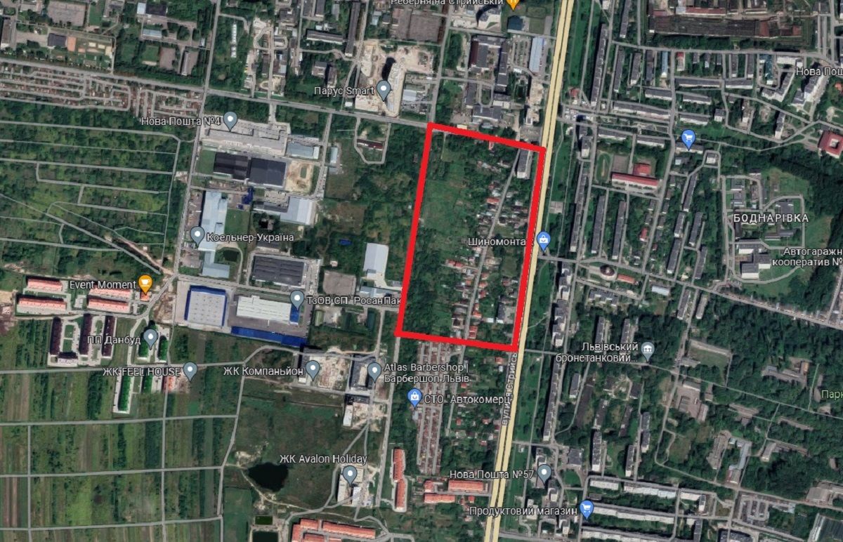 У садибному кварталі на Стрийській збудують житлові та офісні багатоповерхівки