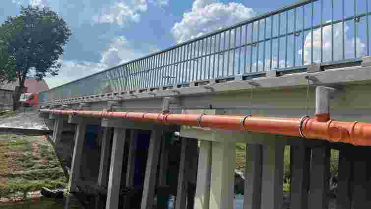 Дорожники завершили ремонт ще одного моста в Червоноградському районі
