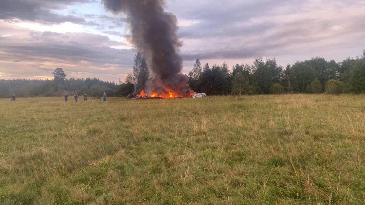 Російська ППО збила літак Євгенія Прігожина