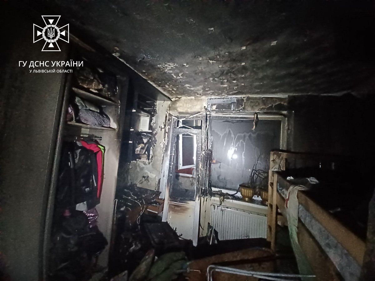 У Львові під час пожежі у квартирі загинули домашні тварини