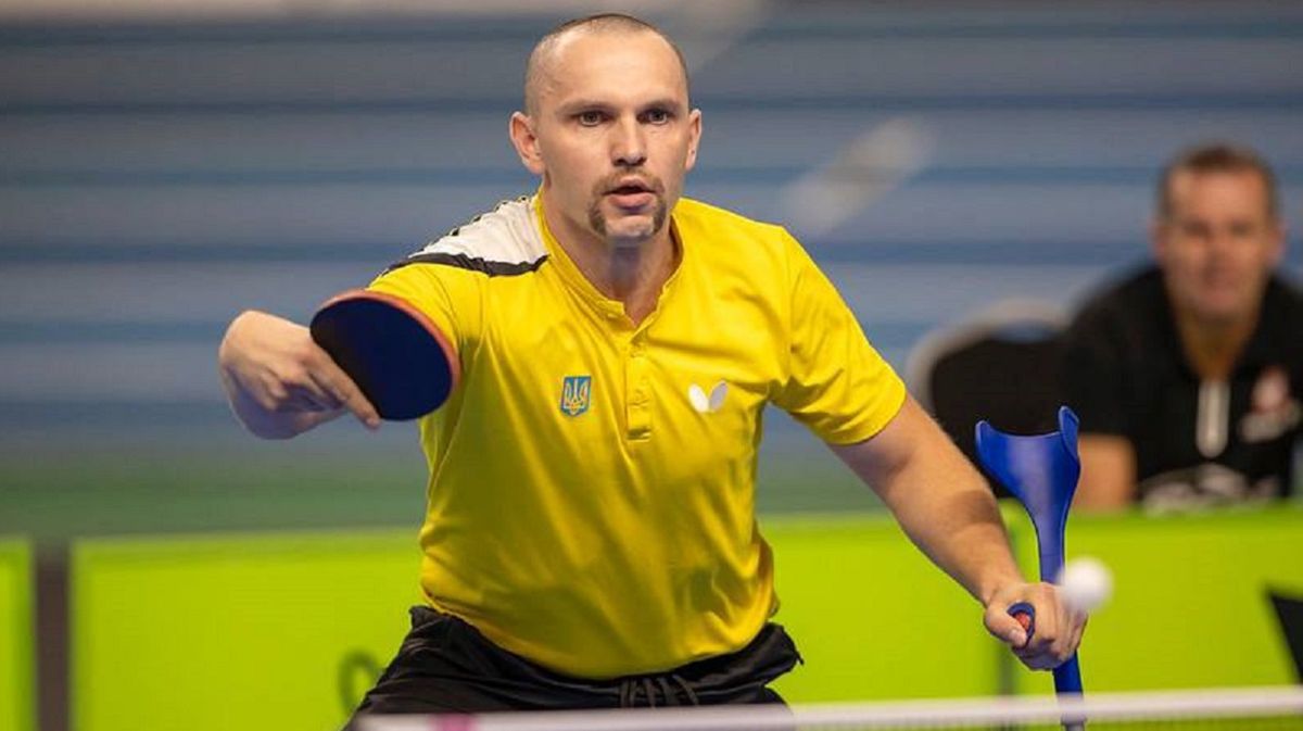 Паралімпієць з Львівщини виборов два золота на чемпіонаті Європи з настільного тенісу