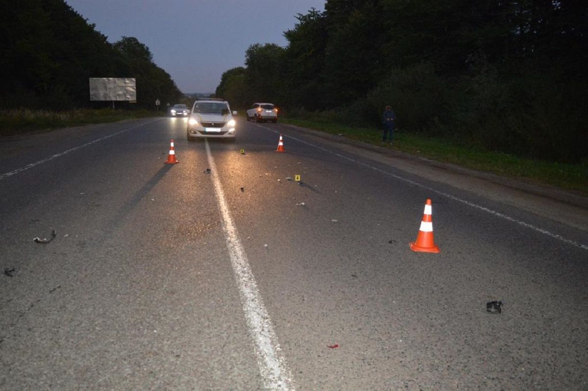 На Львівщині водій мотоцикла потрапив в реанімацію після ДТП з автомобілем 