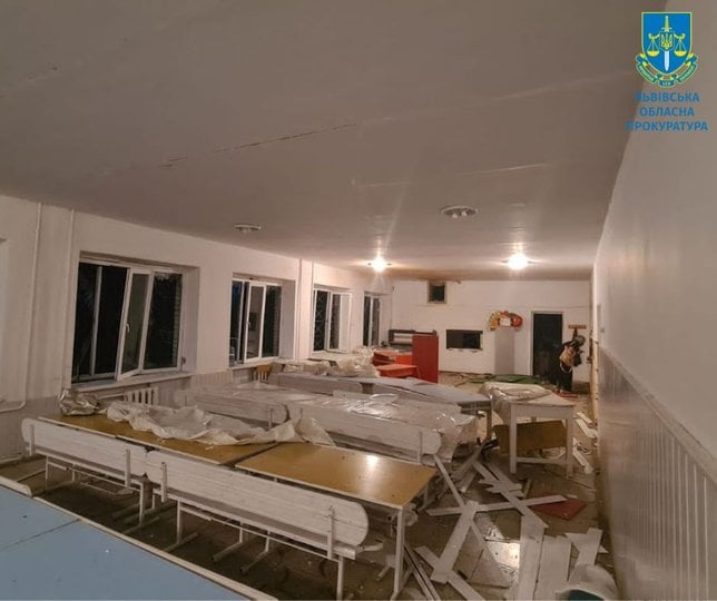 Наслідки вибуху 8 вересня у Самборі (Фото прес-служби Львівської обласної прокуратури)