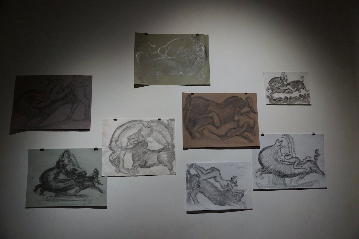 Виставка дає змогу зазирнути у «кухню» скульптора