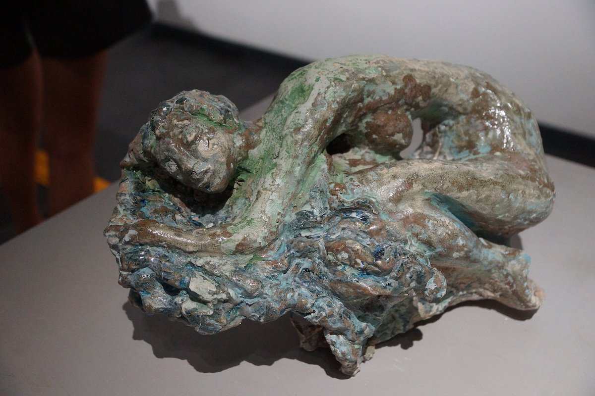 Виставка дає змогу зазирнути у «кухню» скульптора