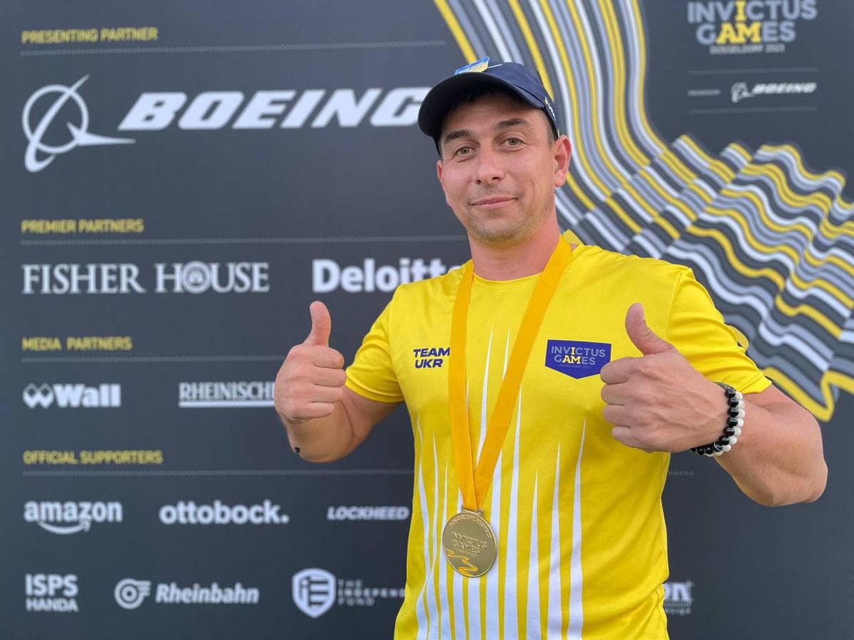 Ветеран із Львівщини Павло Лучків виборов золото на «Іграх Нескорених»