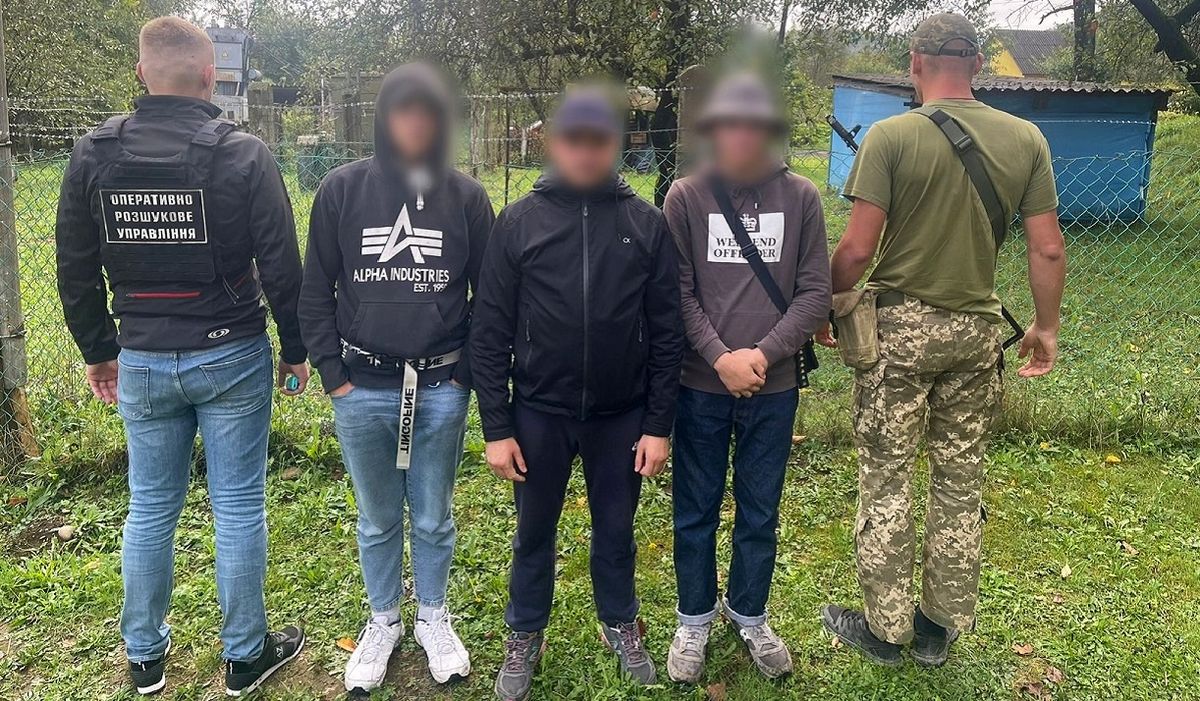 Трьох ухилянтів з Львівщини упіймали на кордоні Закарпаття