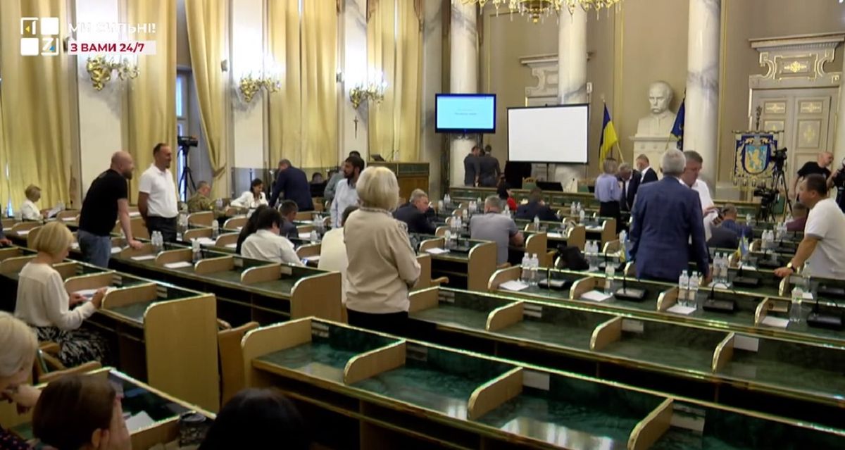 Депутати Львівської облради не зібралися на сесію після обідньої перерви