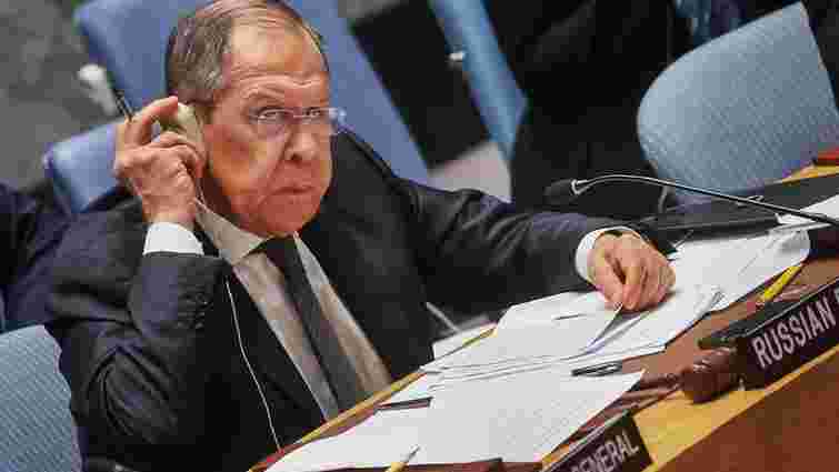 Лавров заявив, що Росія не розглядатиме пропозицій щодо припинення вогню в Україні