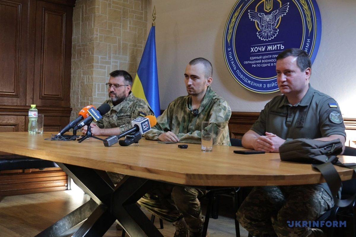 Завербований російський лейтенант здав у полон одинадцятьох окупантів