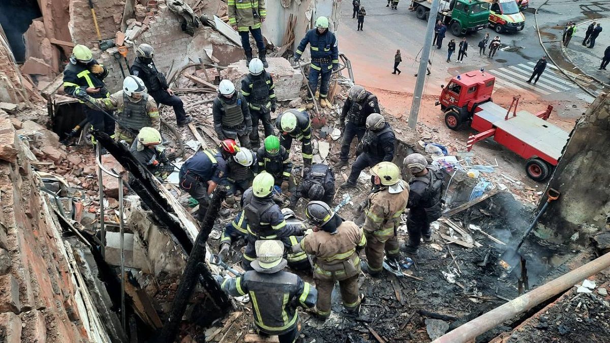 Росіяни завдали ракетного удару по центру Харкова