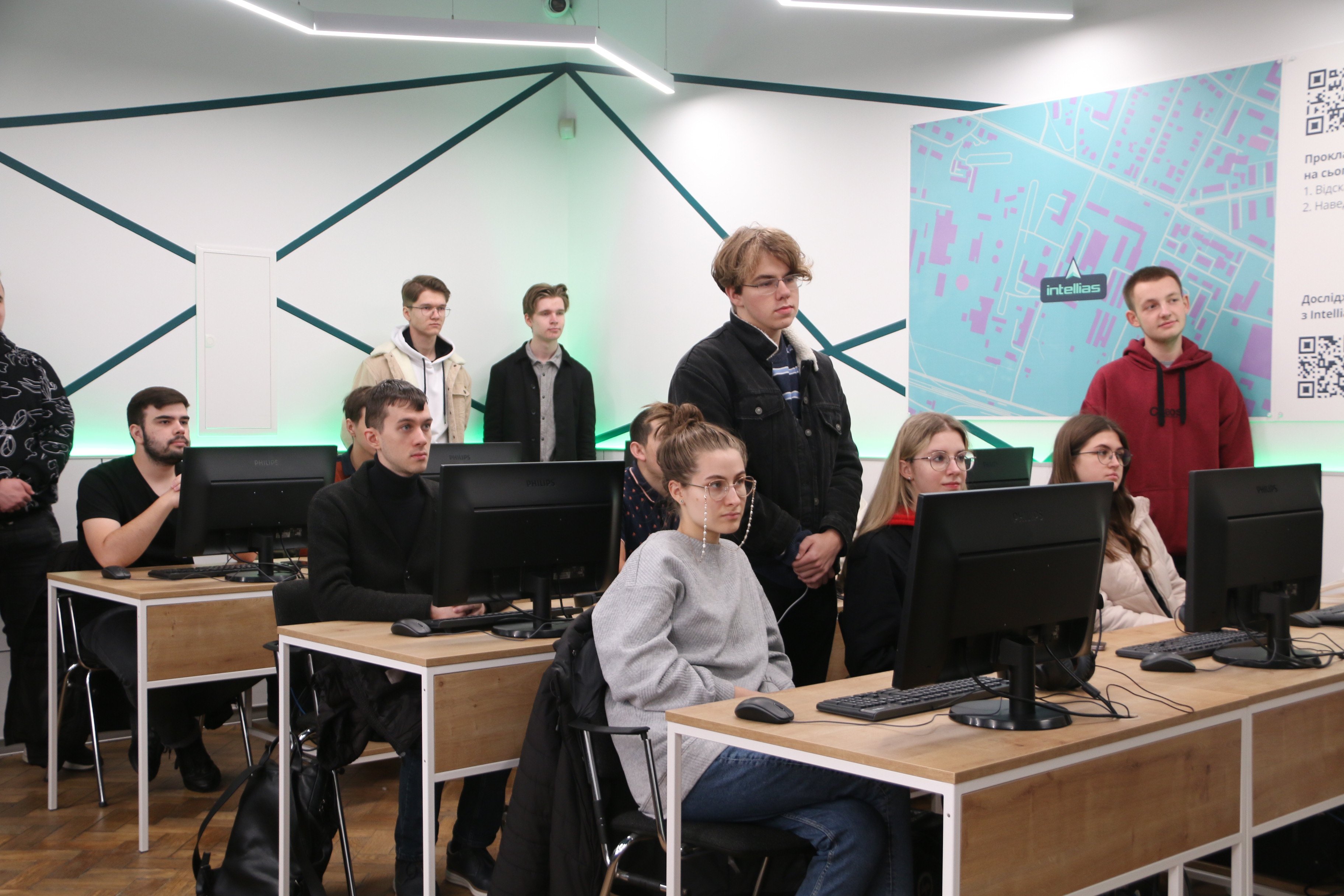 Відкриття лабораторії IntelliMapLab у Львівському університеті (Фото ZAXID.NET)