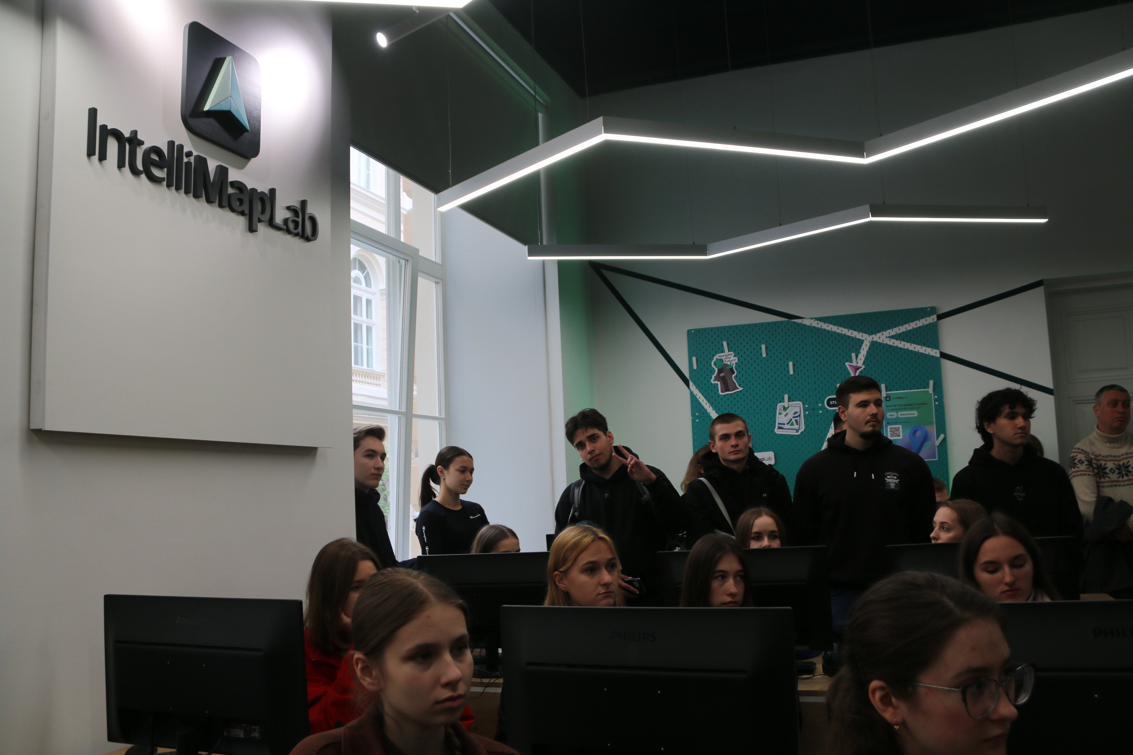 Відкриття лабораторії IntelliMapLab у Львівському університеті (Фото ZAXID.NET)