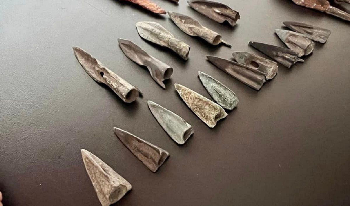 У двох посилках до Німеччини митники виявили 100 археологічних знахідок