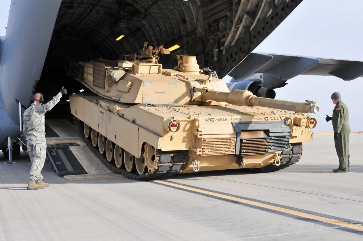 До України прибули всі обіцяні США танки Abrams