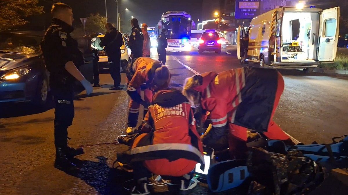 Львівський таксист збив пішохідку і сам загинув від наїзду іншого авто