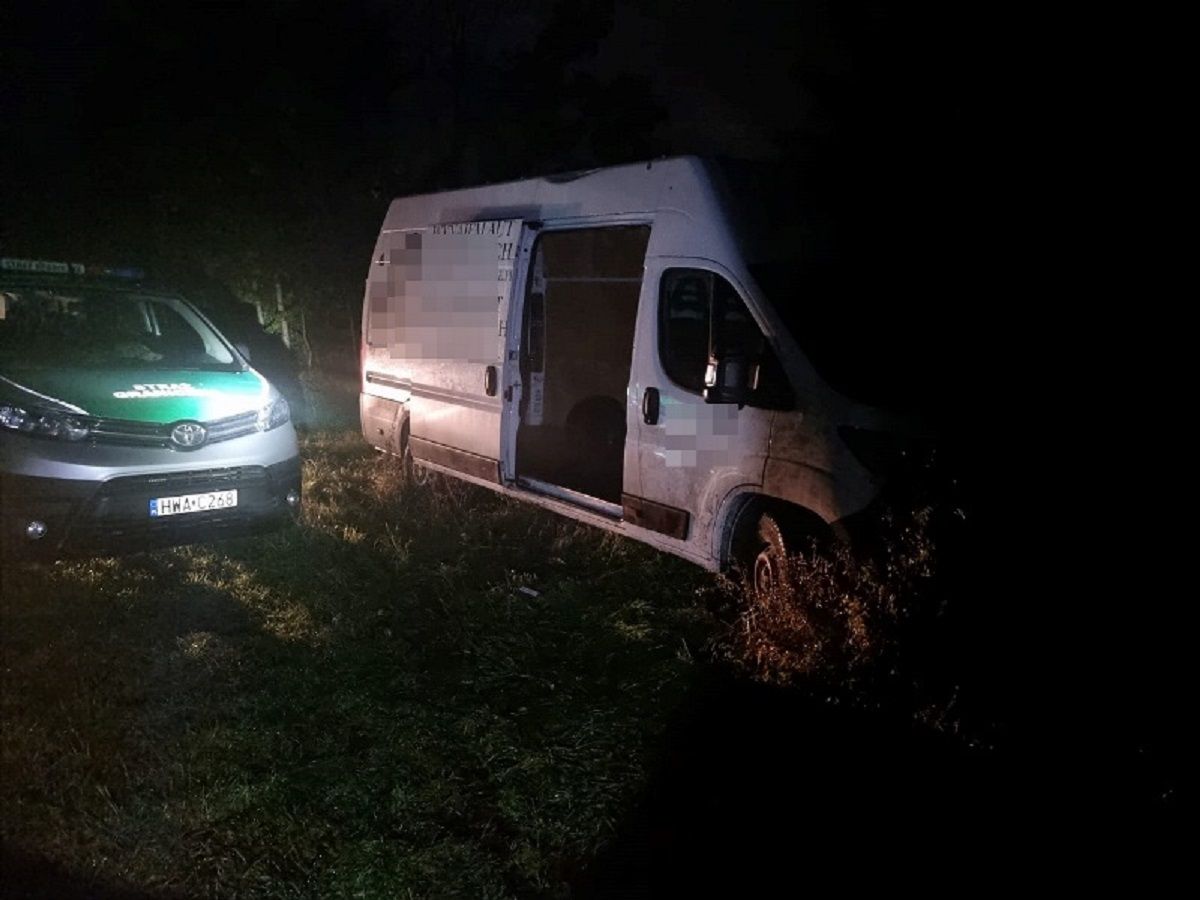 У Польщі затримали українця, який під наркотиками перевозив мігрантів