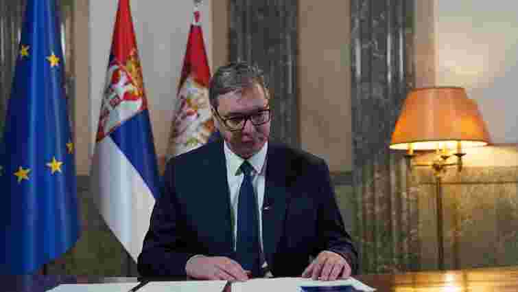 Президент Сербії  розпустив парламент та призначив позачергові вибори