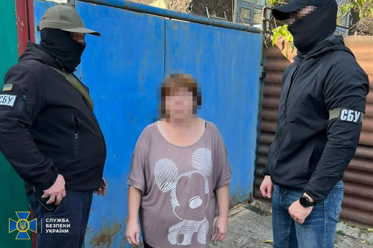 СБУ затримала російську агентку, яка здавала артпозиції ЗСУ під Бахмутом