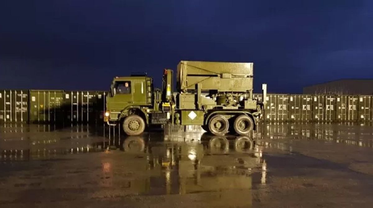 Литва передала українській армії дві пускові установки ЗРК NASAMS