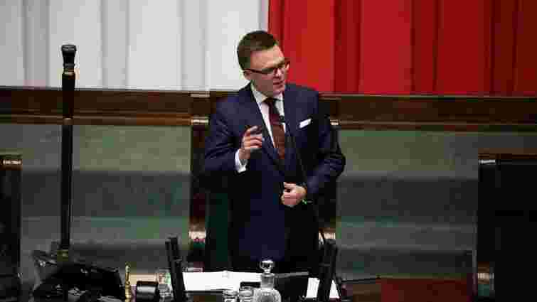 Спікером Сейму Польщі став кандидат від об’єднаної опозиції Шимон Головня