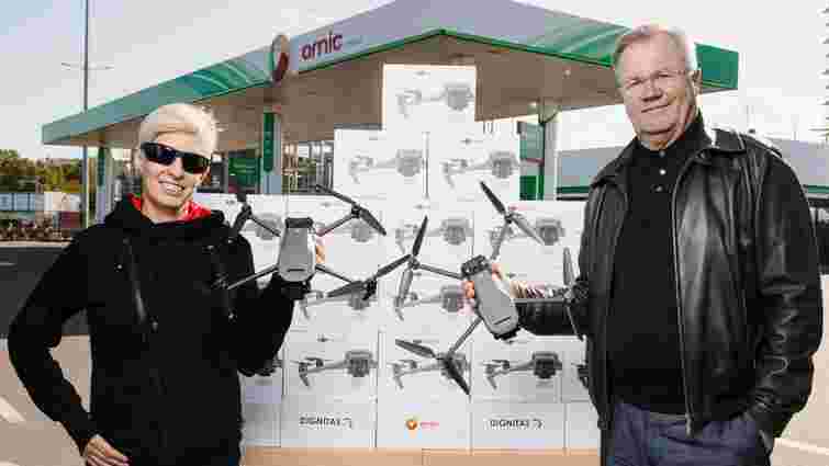 AMIC ENERGY і благодійний фонд Dignitas передали перші 25 дронів у рамках «MAVIC від AMIC»