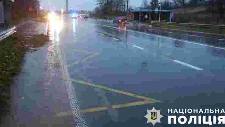 За останню добу у ДТП на Львівщині постраждали двоє пішоходів