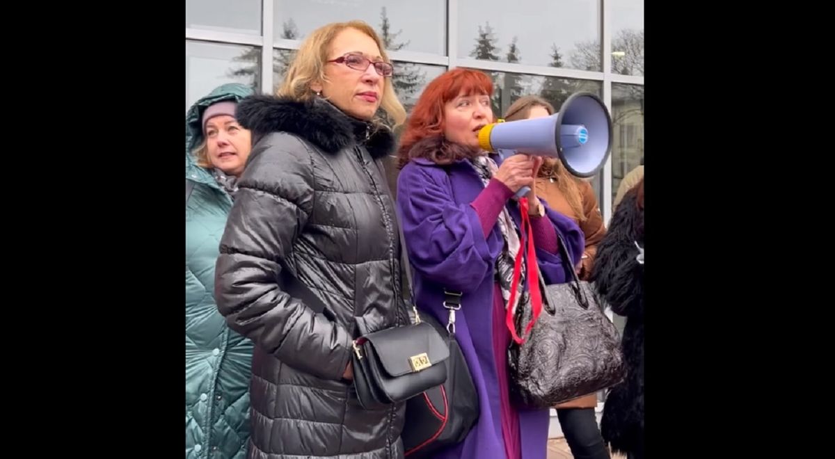  Прихильники Ірини Фаріон провели мітинг під Львівською політехнікою