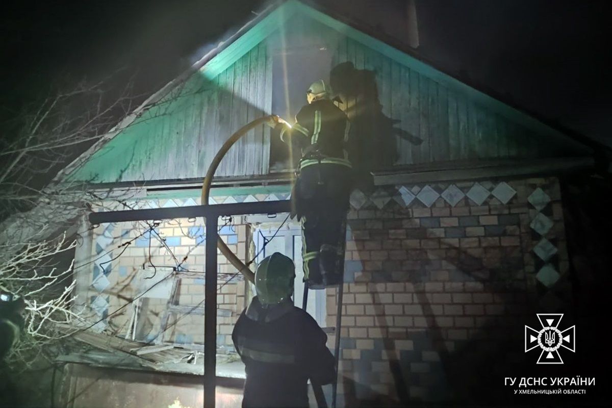 За добу в пожежах на Хмельниччині загинули двоє чоловіків