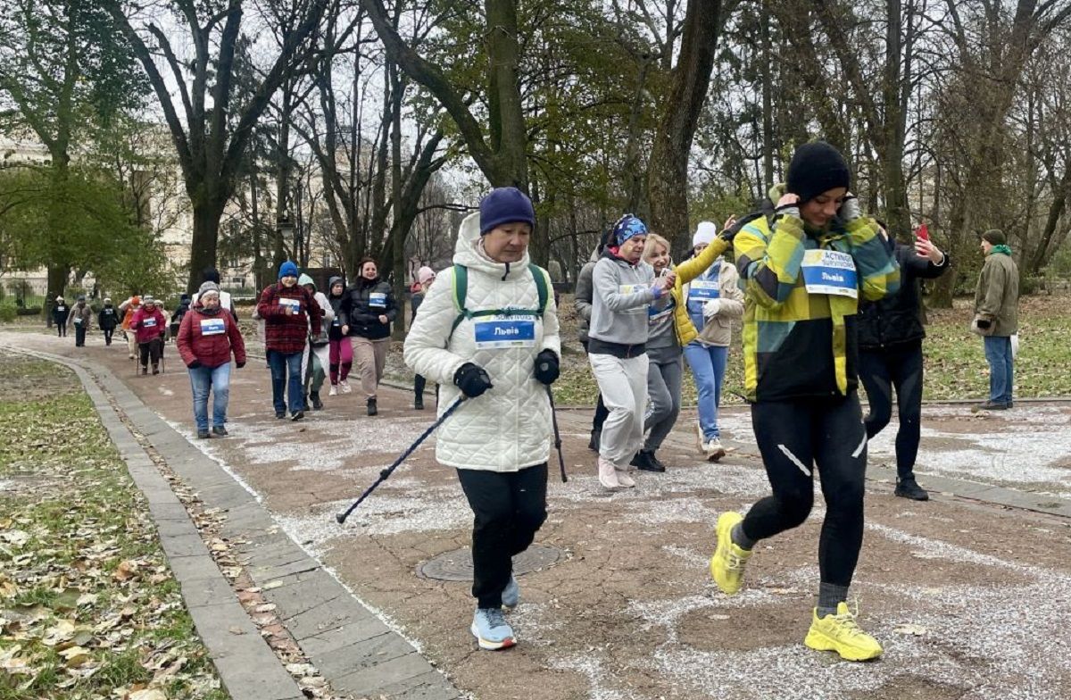 У львівському парку відбувся забіг проти насильства