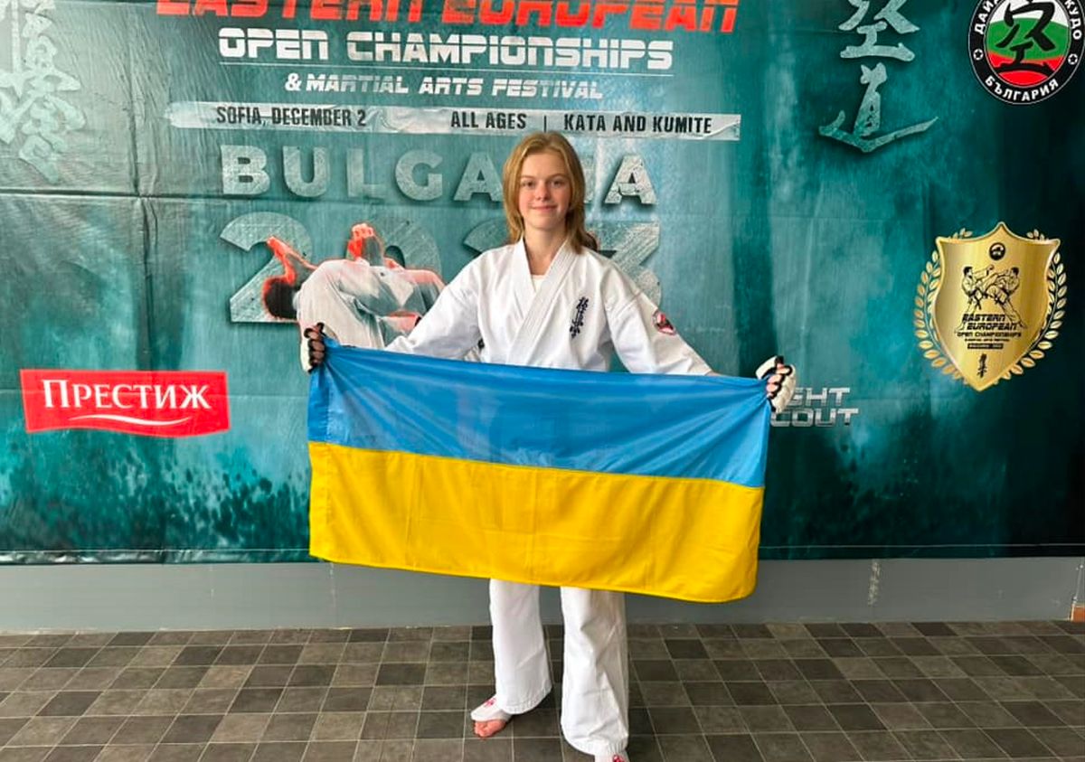 Спортсменка із Закарпаття стала чемпіонкою Європи з кіокушин карате