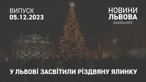У Львові засвітили різдвяну ялинку