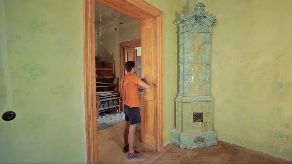 Оригінальну столярку зберегли та відчистили