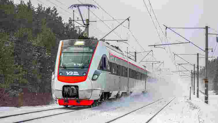 «Укрзалізниця» з 10 грудня запускає швидкісний поїзд між Києвом та Тернополем