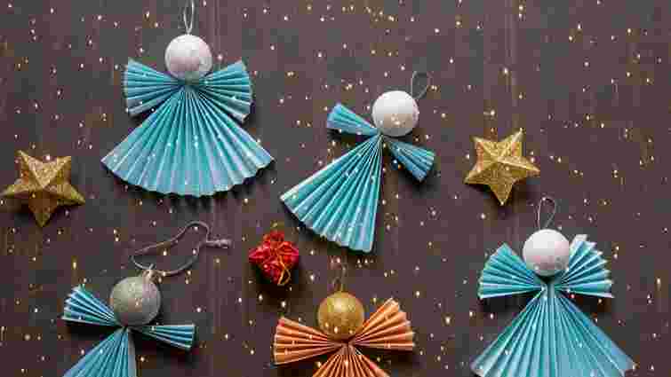 Як зробити різдвяний декор з паперу: янголи, зірки і 3D-сніжинки