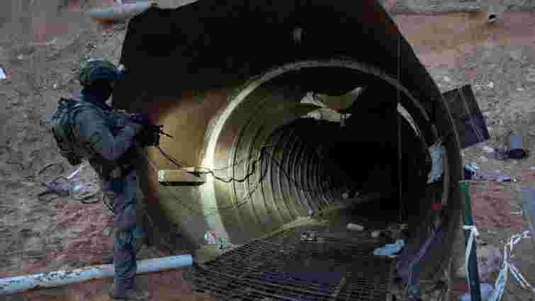 Ізраїль знайшов найбільший тунель ХАМАС у секторі Гази