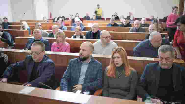 Чернівецька облрада на сесії призупинила повноваження усіх депутатів ОПЗЖ