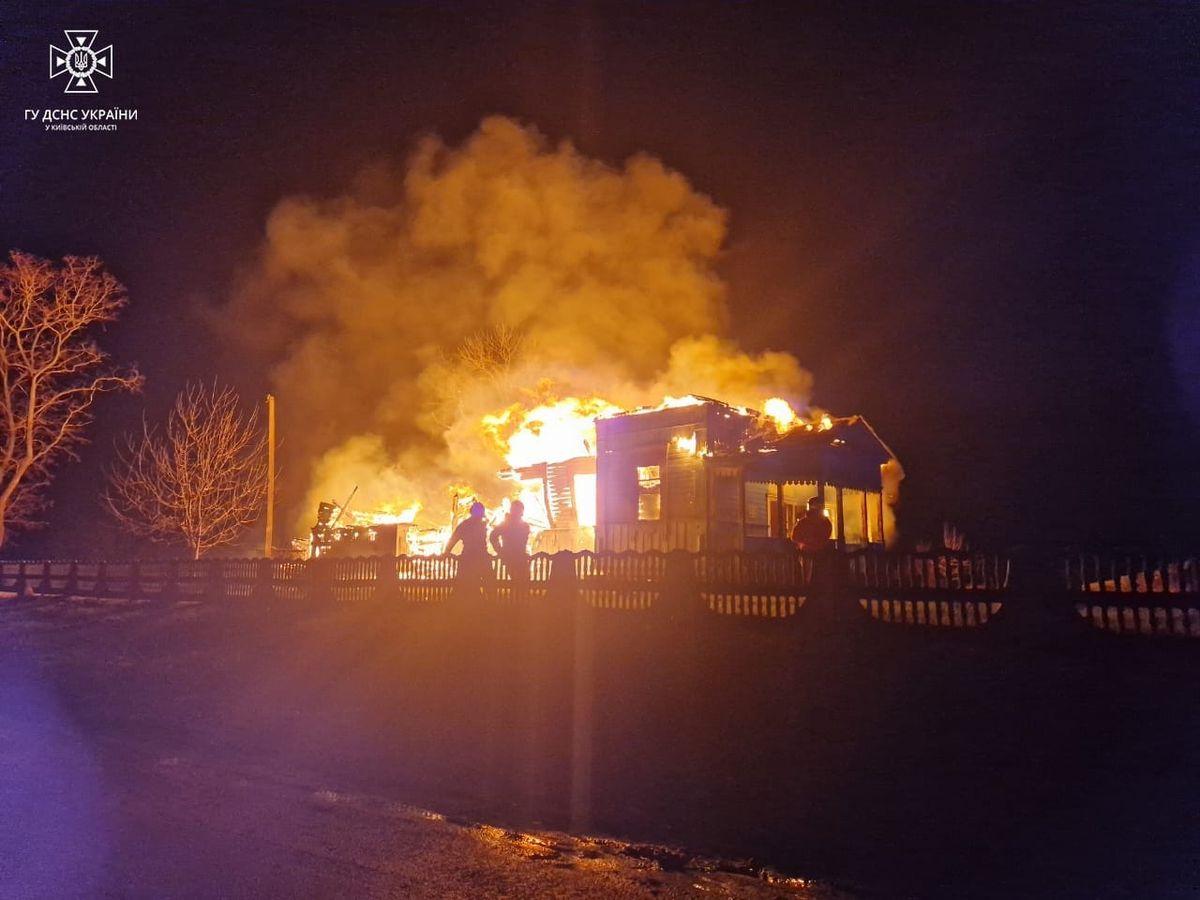 У нічній пожежі на Київщині згоріла 127-річна церква