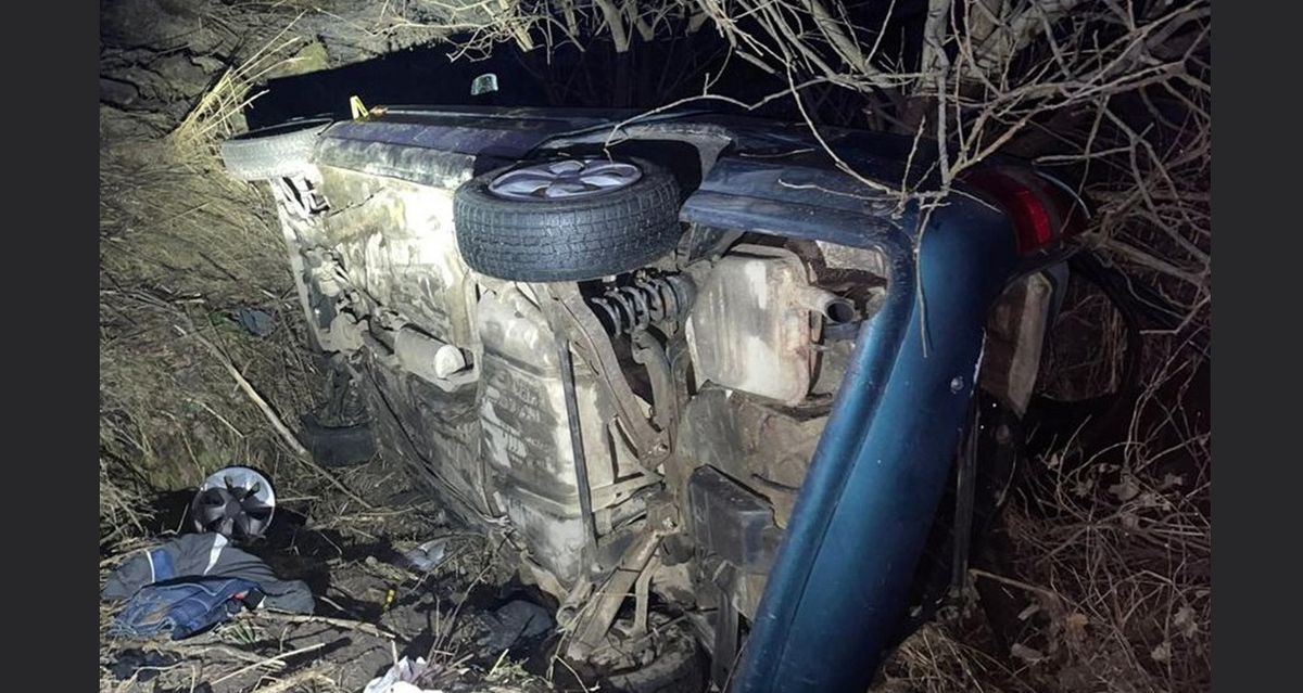 На Львівщині легковик злетів у кювет, четверо поранених