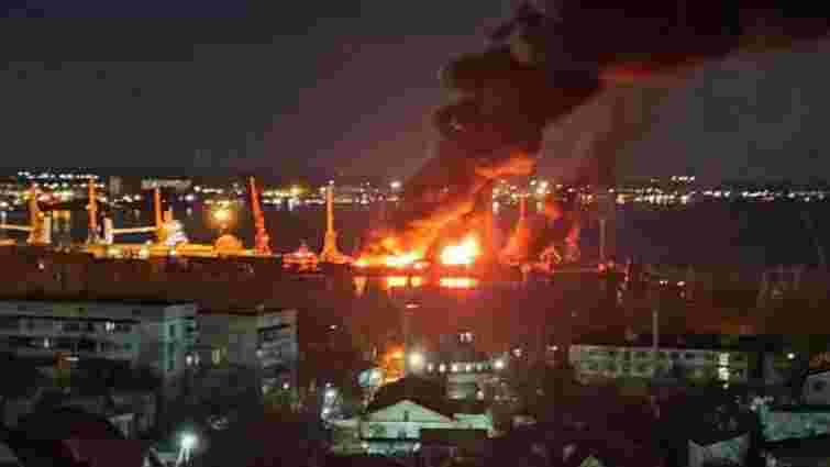 Унаслідок знищення російського корабля «Новочеркасск» загинули 74 окупанти