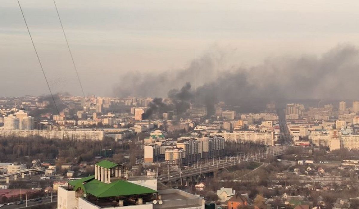 У центрі російського Бєлгорода пролунали потужні вибухи