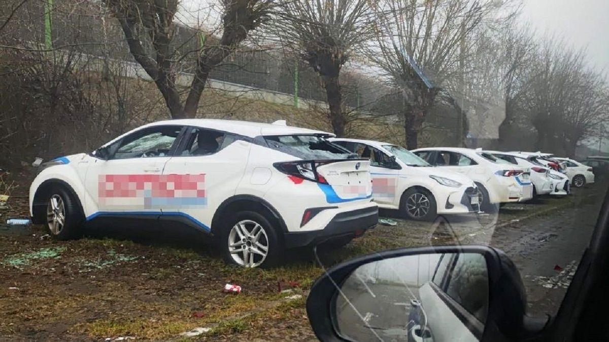 У Ґданську п’яний українець розтрощив битою 11 автомобілів на паркінгу