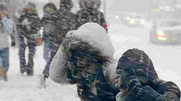 На Тернопільщині через сильний вітер та морози оголосили штормове попередження