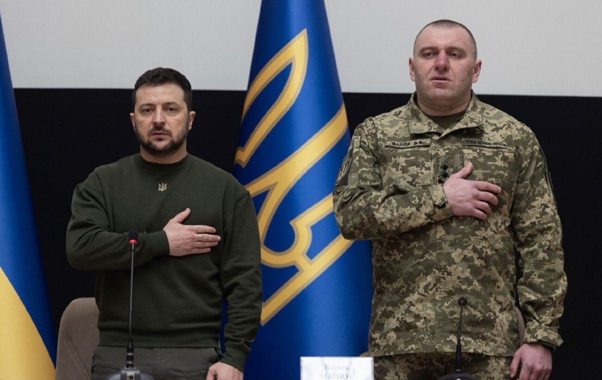 Зеленський підвищив у званні голову СБУ Василя Малюка