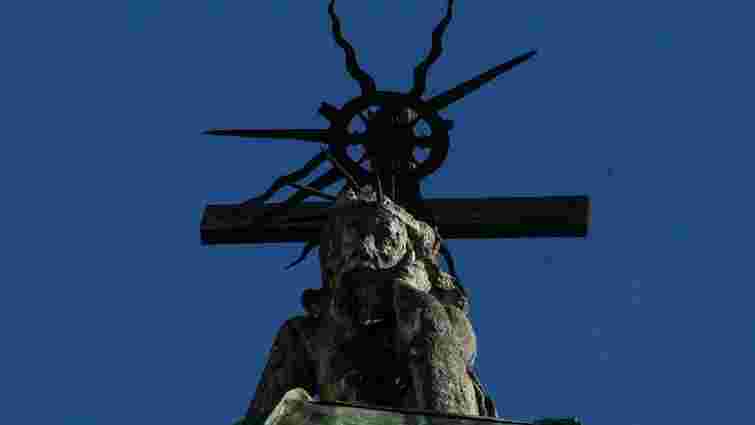 Львів’янам покажуть відреставровану скульптуру Скорботного Христа з каплиці Боїмів